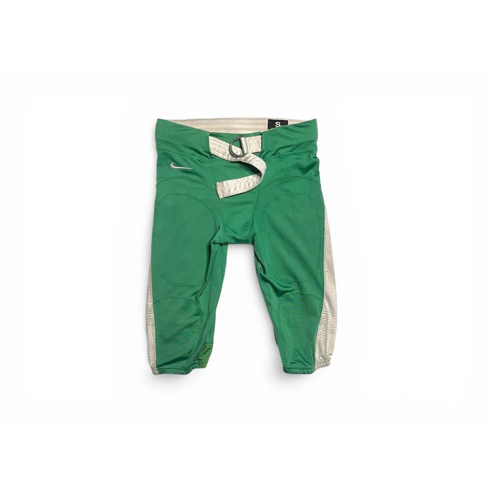 Vintage Nike Pro Green & White Football Pants Men's Small S